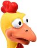 style Rubber Chicken Squeaky Dog Toys for Small, Medium or Large Pet Breeds, Play Fetch, Reduce Separation Anxiety