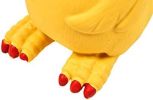 style Rubber Chicken Squeaky Dog Toys for Small, Medium or Large Pet Breeds, Play Fetch, Reduce Separation Anxiety